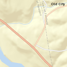 Old City New York Street Map