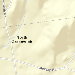 North Greenwich New York Street Map