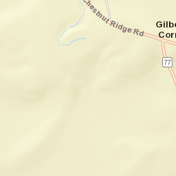Gilberts Corner New York Street Map