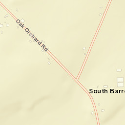 South Barre New York Street Map