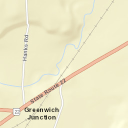 Greenwich Junction New York Street Map