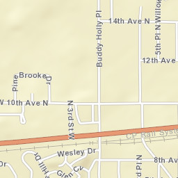 200-210 W 10th Ave N Clear Lake IA Street Map