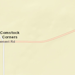 Comstock Corners New York Street Map