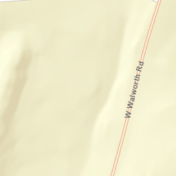 West Walworth New York Street Map