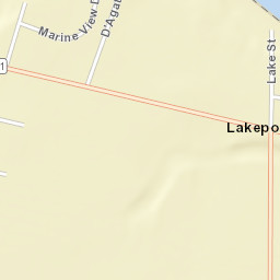 Lakeport New York Street Map