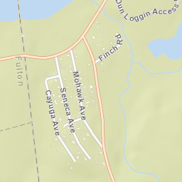 Fayville New York Street Map