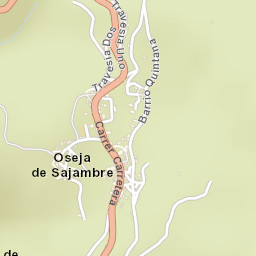 Oseja de Sajambre Street Map