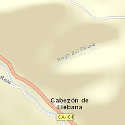Cabezón de Liébana Street Map