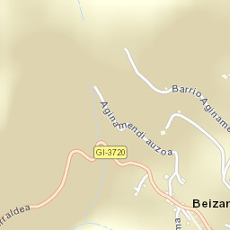 Beizama Street Map