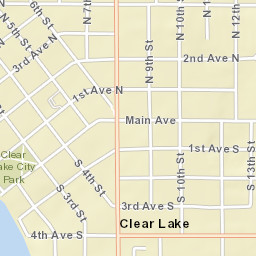 304 N 10th St Clear Lake IA 50428 Street Map