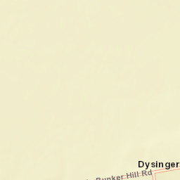 Dysinger New York Street Map
