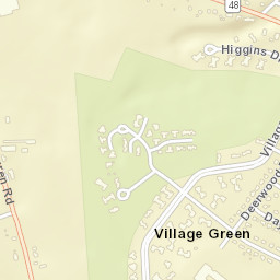 Village Green New York Street Map