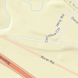 Maynard New York Street Map