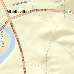 Middleville New York Street Map