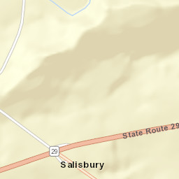 Salisbury New York Street Map