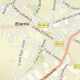 Elorrio Street Map