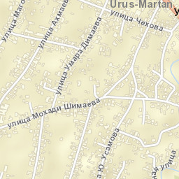 Urus-Martan Street Map