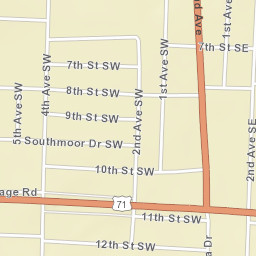 1138-3666 2nd Ave SE Spencer IA Street Map