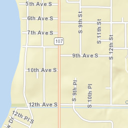 S 12th St Clear Lake IA 50428 USA Street Map