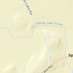 Spring Lake New York Street Map