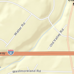 Colemans Mills New York Street Map