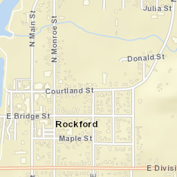 Great Rapids, Michigan Street Map