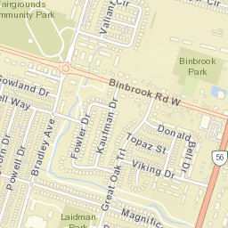 Binbrook Street Map