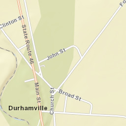 Durhamville New York Street Map