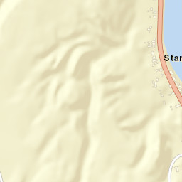 Starks Knob New York Street Map