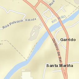 Rábade Street Map