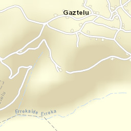 Gaztelu Street Map
