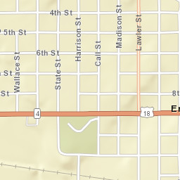 951 Lake Street, Emmetsburg, IA 50536 Street Map