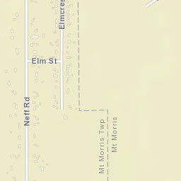 7190 Neff Road, Mount Morris Township Street Map