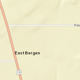 East Bergen New York Street Map