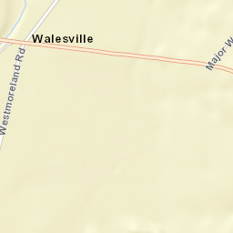 Walesville New York Street Map
