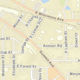 502 East Wisconsin Avenue, Oconomowoc Street Map