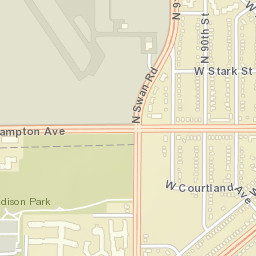4956 N 91st St, Milwaukee, WI 53225, USA Street Map