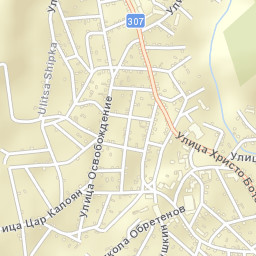 Ugarchin Street Map