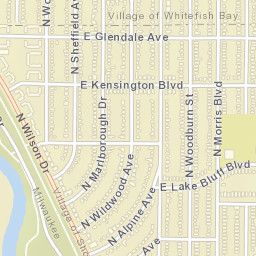 4455 North Larkin Street, Milwaukee, WI  Street Map