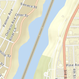 Niagara Falls Street Map