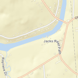 Jacks Reef New York Street Map