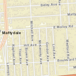 Mattydale New York Street Map