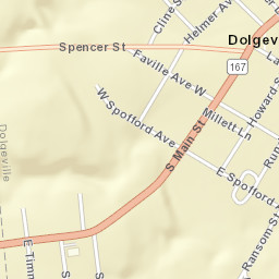 Dolgeville New York Street Map
