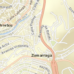 Zumarraga Street Map