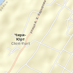 Chiri-Yurt Street Map