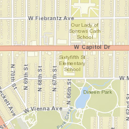 Capitol & N64, Milwaukee, WI 53216, USA Street Map