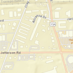 Ridgeland New York Street Map