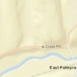 East Palmyra New York Street Map