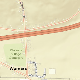 Warners New York Street Map
