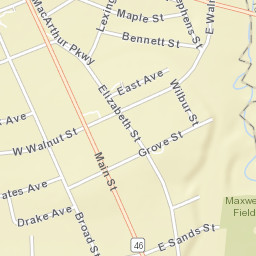 Oneida New York Street Map